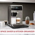 Kitchen Caddy Sliding Tray - Large Rolling Tray for Appliance Coffee Maker, Countertop Moving Sliders for Stand Mixer,
