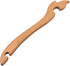 Wooden Oven Rack Puller - Long Handle Shelf Puller for Toaster Oven, Air Fryer, Baking, Grilling, 11" Length