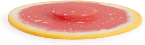 Charles Viancin Grapefruit Silicone Lid for Food Storage, 8''/20cm, BPA-Free, Oven & Dishwasher Safe