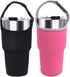 2 Pack Tumbler Carrier Holder Pouch for 30oz Stainless Steel Travel Mug, DanziX Neoprene Sleeve with Handle