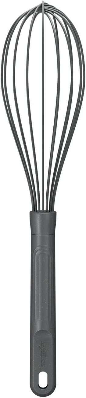 Zyliss Silicone Balloon Whisk - Sustainable Wheatstraw/Silicone, Nonstick Heat-Resistant Cooking Tool for Mixing