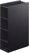 Yamazaki Home Tower 4-Tier Plastic Food Wrap or Aluminum Foil Organizer, Metal Kitchen Storage Holder