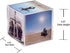 Malden International Designs Acrylic Photo Cube, Holds (6) 4” x 4” Square Photos, Clear