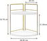 BSTSLL Countertop 2 Counter (2 Bathroom Organizer, Tier Wood Bathroom Organizer, Vanity Organizers Corner Shelf