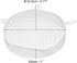 uxcell Silicone Stretch Lids, 4Pack 5.71" Round Container Lid Silicone Bowl Covers Reusable Silicone Lids for Cups, Bowls and Food Cover, White by uxcell