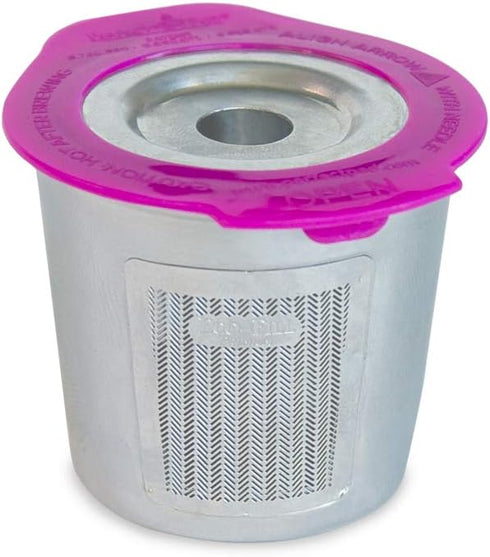 Cafe Fill Stainless Steel Reusable K Cup Coffee Pod by Perfect Pod - Compatible with Keurig Models