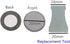 HRTSELEC 12 PCS 20MM Ceramics Discs Ultrasonic Mist Maker Fogger Replacement Disk for Humidifier