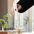 Rechargeable Milk Frother Handheld, 3 Speed Electric Drink Mixer for Latte, Cappuccino, Coffee, Black