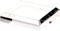 Plymor Clear Acrylic Beveled Display Base, 2" W x 2" D x 0.5" H