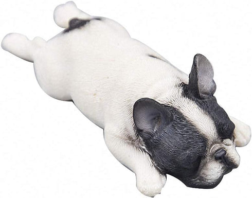 Fewo 6-Cavity Silicone Mold for Sleeping Dog Corgi and French Bulldog, Fondant Chocolate Candy Baking Tools