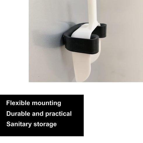 PIAOLGYI Ice Scoop Holder for Frigidaire Countertop Ice Maker, Compatible with EFIC117-SS 26 Pound Ice Maker, Black