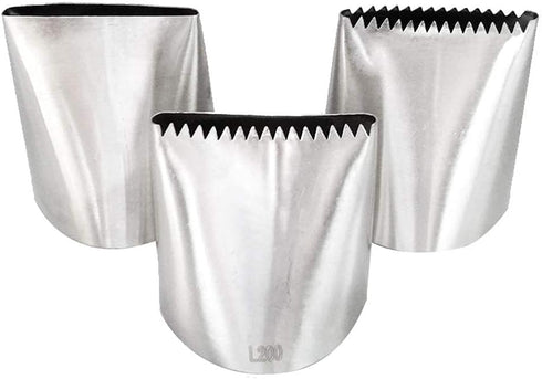 Piping Tips for Cake Decorating, Stainless Steel Icing Nozzles for Pastry Fondant Decorating Tools