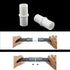 2 Sets Drain Connector Hose Washer Extension Adapter, Stainless Steel Clamp for Washing Machine and Dishwasher