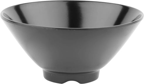 G.E.T. 0180-BK-EC Melamine Rice/Cone Bowl, 8 Ounce, Black (Set of 4)