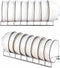 Small Stainless Steel Bowl Drainer, Kitchen Counter Organizer Storage Rack, Chrome Storage Shelf