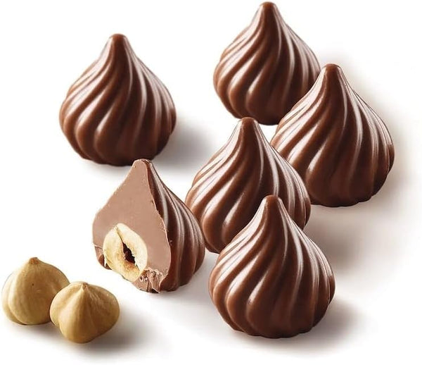 silikomart SCG28 Silicone Mould for Choco Flame Chocolates, Non-Stick, 15 Chocolates, Ø 27 h 28 mm, Made in Italy