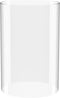 Hurricane Candle Holder - Bottomless Open Ended Cylindrical Glass Lamp Shade - 3" x 4"