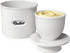 French Ceramic Butter Crock with Lid, 8.45oz Inverted Water Seal Butter Keeper