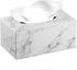 Tissue Box Cove Rectangular, Cut Leather Tissues Cube Holder, Modern Paper Towels Organizer for Home, Office