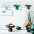 UPKOCH Footed Bowl, Japanese Style Decorative Fruit Dish Holder for Home Flowers, Vase Planter