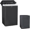 Portable Washing Machine Cover, Top Load Washer Dryer Dustproof Waterproof Protection Case Cover (S-21D20W33H)