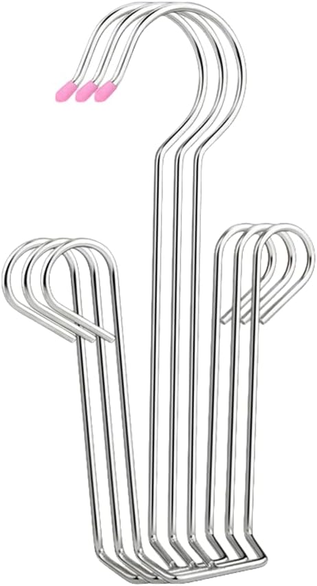 3 Pack Stainless Steel Shoes Hanger Drying Rack for Dehumidifying Hanging Leather