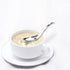 Asian Stainless Steel Soup Spoons Set of 6, Silverware for Ramen, Pho, Wonton, Dumpling Noodles