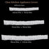 60Pcs Disposable Furniture Dust Cover Clear Plastic Kitchen Appliance Covers Dustproof with Elastic for Small Appliance, Oven, Pressure Cooker, Blender, Air Fryer, 3 Different Sizes (S, M, L)