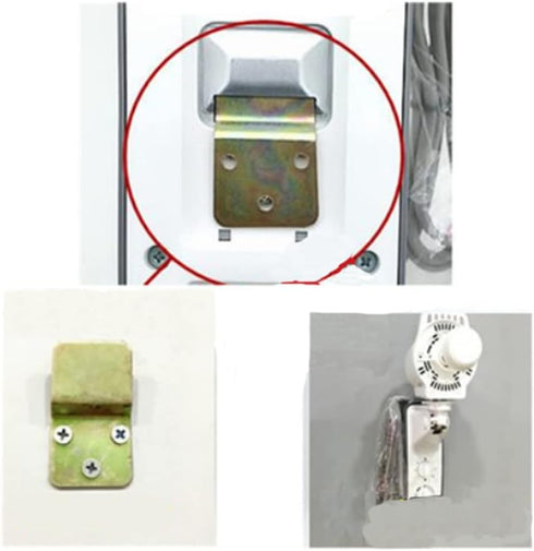 Wall Fan Mounting Bracket, Wall Mounting Fan Oscillating Supports Rack, Oscillation Fans Hidden Holder Bracket (1Pack)