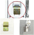 Wall Fan Mounting Bracket, Wall Mounting Fan Oscillating Supports Rack, Oscillation Fans Hidden Holder Bracket (1Pack)