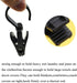 Hahiyo Plastic Swivel Clothespins Hanging Hook Clip, Smooth Rotate Strong Secure to Hold Heavy Laundry, 2.3 Inches