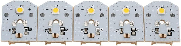 WR55X11132 WR55X25754 WR55X26486 LED Light Compatible with GE Refrigerator, 5 Pack