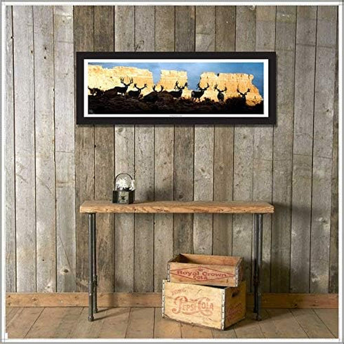 The Magnificent Seven Mule Deer Print by Robert King