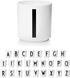 Design Letters Porcelain Coffee Mug | Initial Coffee Cup | Perfect for Mother's Day Gift | Ceramic Cup for Bathroom