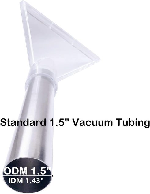 Carpet & Upholstery Cleaning Hand Wand Attachment with Large Head Auto Detailing Vacuum Tool for Extractor