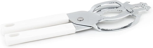 Farm to Table 9 Inch Jar and Bottle Vise/Opener, White