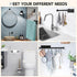 FISHCLOUD SUS304 Paper Towel Holder Wall Mount - Self Adhesive No Drill or Drilling, Stainless Steel - Kitchen