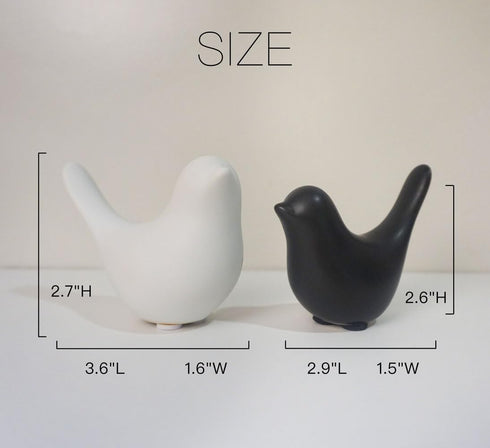 Birds Decorations for Living Room,Minimalis Statues Bookshelf Decor,Cute Decor Aesthetic for Dorm, Bedroom