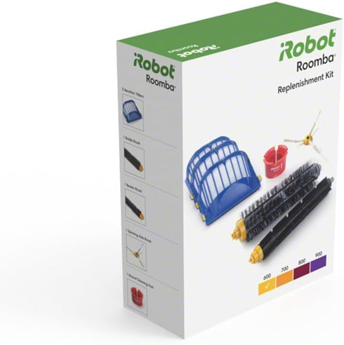 iRobot Authentic Replacement Parts, Replenishment Kit Compatible with all Roomba 600 series, 614, 675, 692, 694