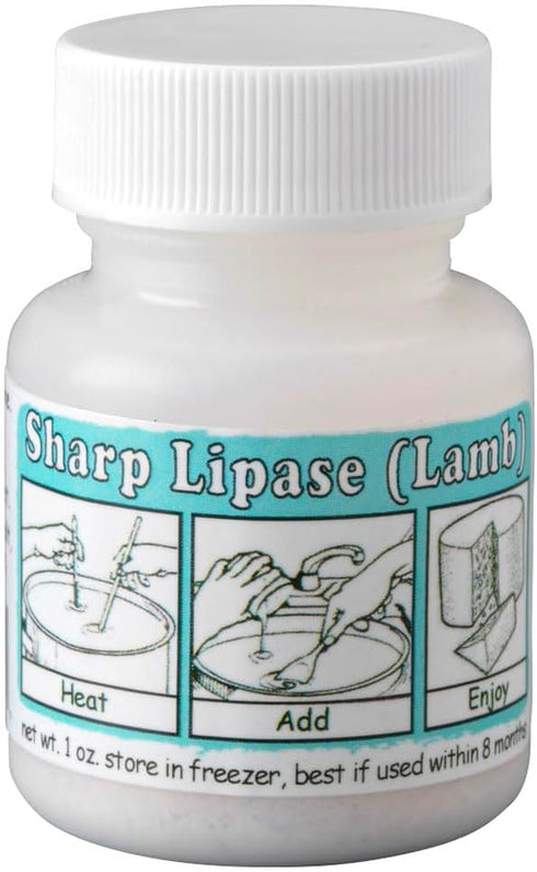 New England Cheesemaking Supply Company Lipase Powder for Cheese Making, Capilase (Very