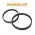 Replacement Belt Set for Bissell ProHeat 2X Revolution Pet Pro Carpet Cleaner Model 1986, 1964, 2007, 2007P Series