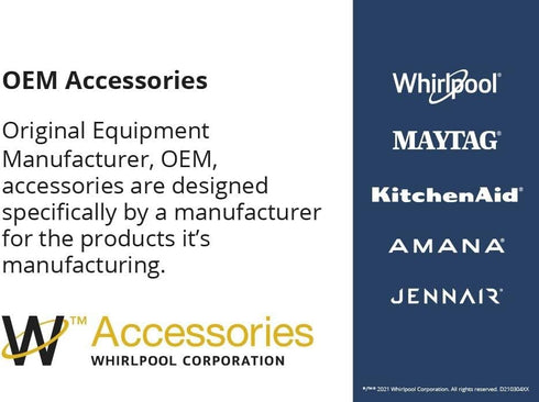 Whirlpool 8171378RC Genuine OEM Power Cord for Dryers, Replaces Multiple Models