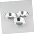 VICASKY 10pcs Mini Tart Tin, Chinese Egg Tart Portuguese Egg Tart Mini Dessert Molds, Non-Stick Egg Tart Pan