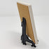 BANBERRY DESIGNS Black Folding Display Easels, Pack of 20 Curved Stands, Hinged Table Card Holders, 3" High