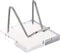 Hipiwe Metal Display Stand with Acrylic Base, Small Easel for Geodes, Crystals, Business Card Holder