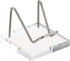 Hipiwe Metal Display Stand with Acrylic Base, Small Easel for Geodes, Crystals, Business Card Holder