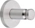 tesa Moon Bathroom Hook, No Drill Chromed Metal Self-Adhesive Hook, Waterproof, Round Design