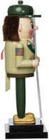 Kurt Adler 12.5" Nutcracker - Wooden Boy Scout