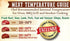 Cool Meat Temperature Guide Magnet - 7” x 10” Big Text USDA Chef Recommended Kitchen Oven Grill Cooking Internal