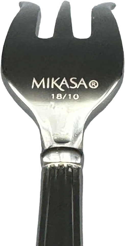 Mikasa 5148180 Stainless Steel Cocktail Fork Set of 4, Italian Countryside
